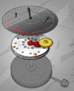 ETA 2825-2 movement
