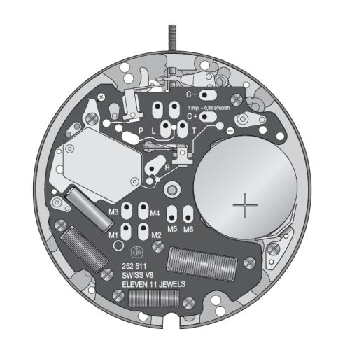 ETA 252.511 movement