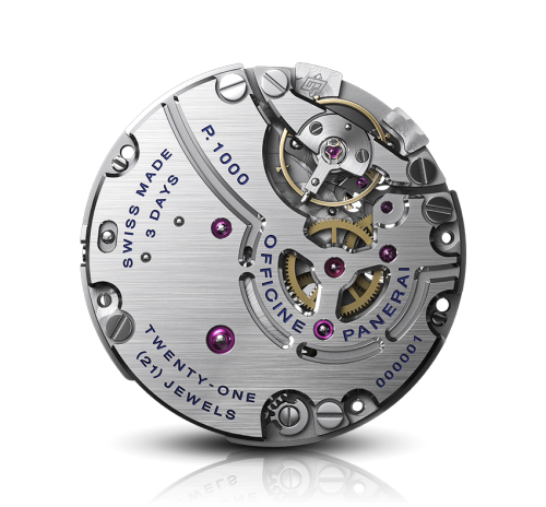 Panerai P.1000 movement