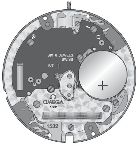 Omega 1532 movement