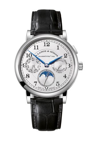 1815 Annual Calendar White Gold / Silver