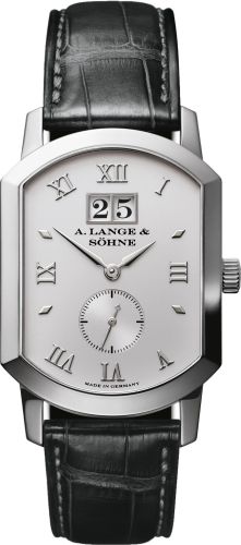 Grand Arkade Big Date Platinum / Silver