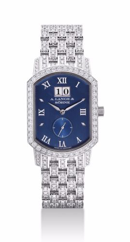 Grande Arkade White Gold - Diamond / Blue / Bracelet