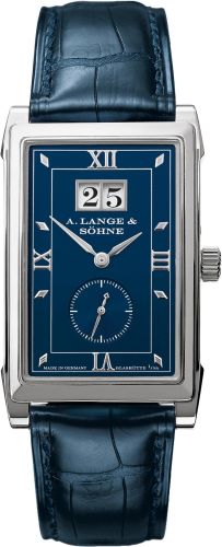 Cabaret Big Date White Gold / Blue