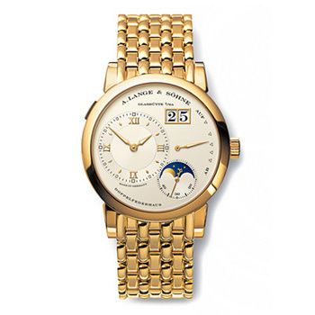 Lange 1 Moonphase Rose Gold / Silver / Bracelet