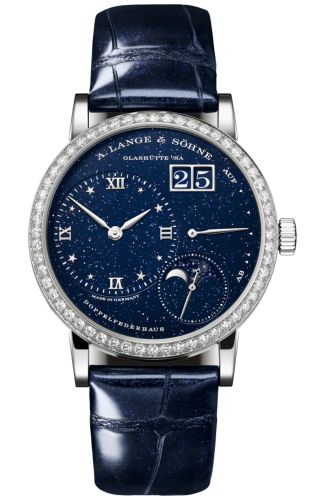 Kleine Lange 1 Moonphase White Gold / Diamond / Gold-Flux