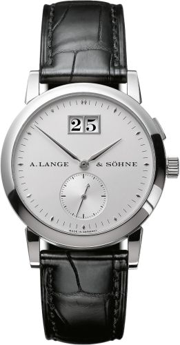 Saxonia Big Date Platinum / Silver