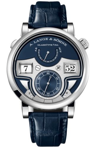 Zeitwerk Minute Repeater White Gold / Blue