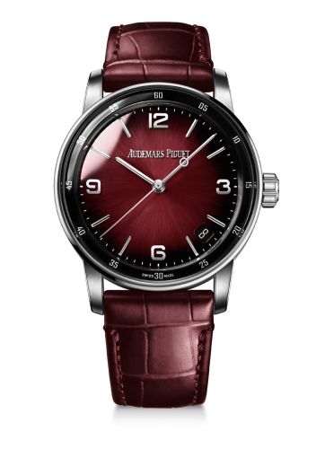 CODE 11.59 Automatic White Gold / Burgundy