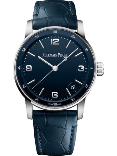 CODE 11.59 Automatic White Gold / Blue