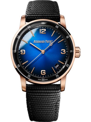 CODE 11.59 Automatic Pink Gold / Blue / Fabric