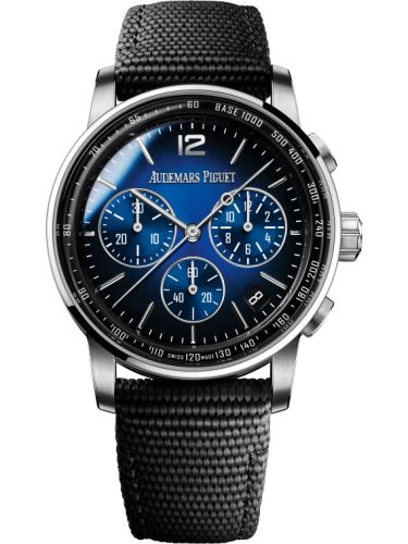 CODE 11.59 Chronograph Selfwinding White Gold / Blue Gradient