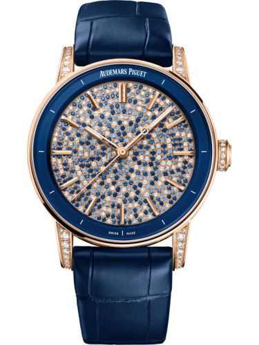 CODE 11.59 Automatic 38 Pink Gold - Diamond / Diamond - Sapphire