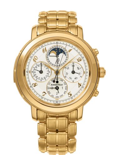Jules Audemars 25984 Grande Complication Yellow Gold / White Breguet / Bracelet