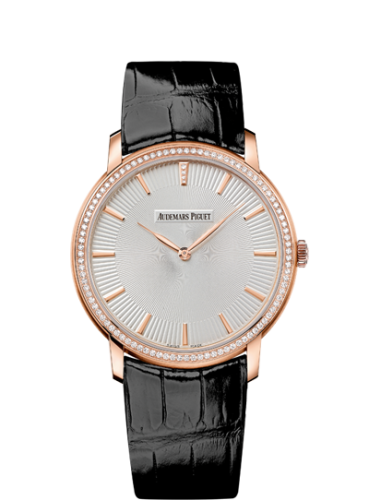 Jules Audemars 15182 Extra-Thin Pink Gold / Silver