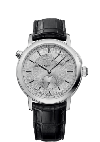 Jules Audemars 26344 Grande Sonnerie Carillon Platinum / Silver