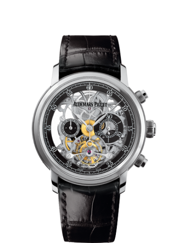 Jules Audemars 26346 Tourbillon Chronograph Openworked White Gold Boutique