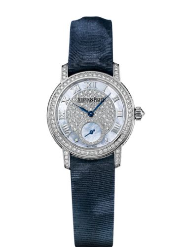 Jules Audemars Small Seconds White Gold / Diamond / MOP