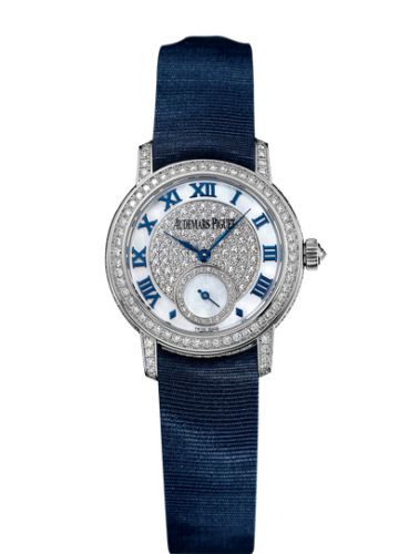 Jules Audemars Small Seconds White Gold / Diamond / MOP