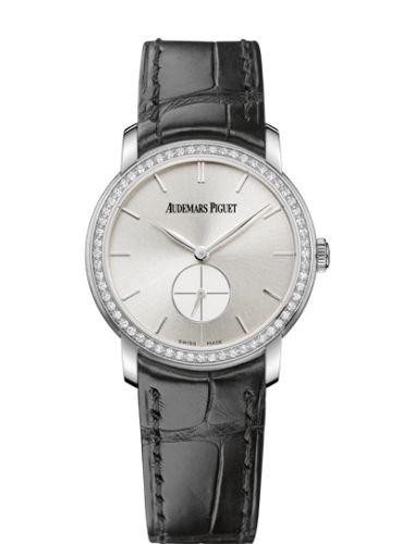 Jules Audemars Small Seconds White Gold / Diamond / Silver