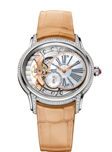 Millenary Hand-wound White Gold / Mother of Pearl