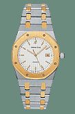Royal Oak 15000 Date Stainless Steel / Yellow Gold / White