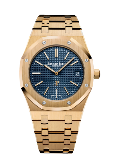 Royal Oak Extra-Thin Yellow Gold / Blue