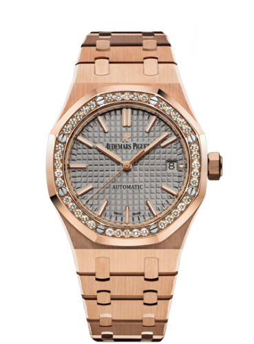 Royal Oak 15451 Selfwinding Pink Gold / Grey