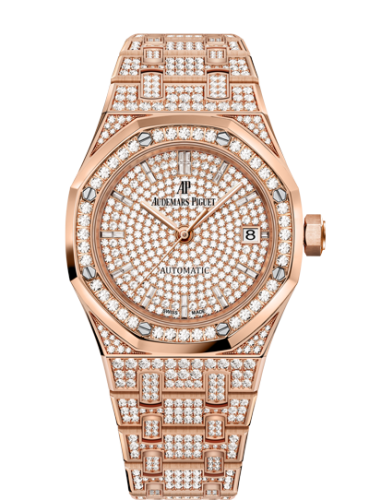 Royal Oak 15452 Selfwinding Pink Gold / Diamond / Diamond