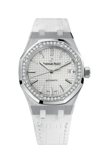 Royal Oak 15451 Selfwinding Stainless Steel / Diamond / Silver / Strap