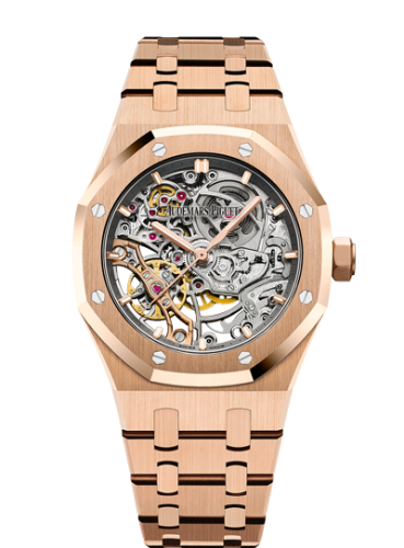 Royal Oak 37 Double Balance Wheel Openworked Pink Gold