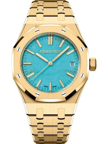 Royal Oak Selfwinding 37 Yellow Gold / Turquoise