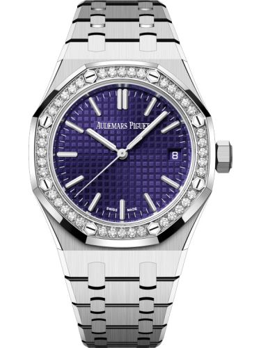 Royal Oak Selfwinding 37 White Gold - Diamond / Purple