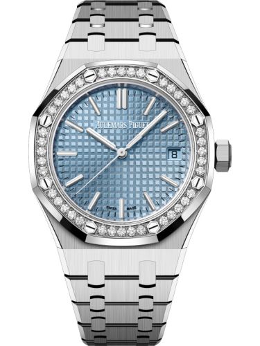 Royal Oak Selfwinding 37 Stainless Steel - Diamond / Ice Blue
