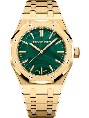 Royal Oak Selfwinding 37 Yellow Gold / Malachite