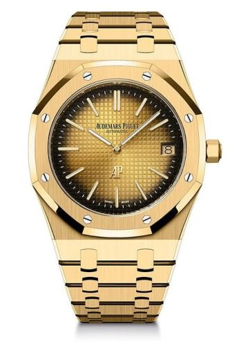 Royal Oak Extra-Thin Yellow Gold / Champagne / 50th Anniversary