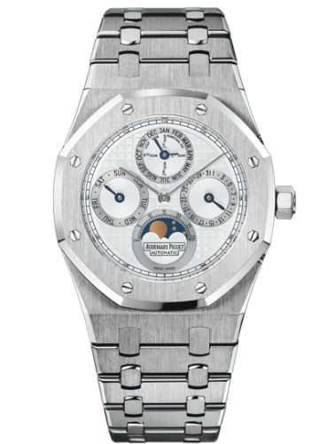 Royal Oak Perpetual Calendar Stainless Steel / Platinum / Silver