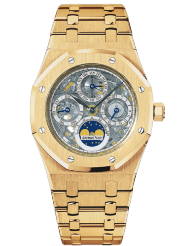 Royal Oak Perpetual Calendar Openworked Yellow Gold