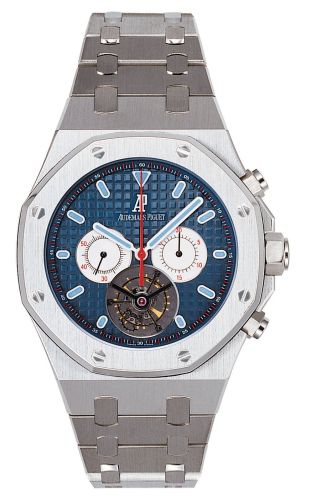 Royal Oak Tourbillon Chronograph Stainless Steel / Blue