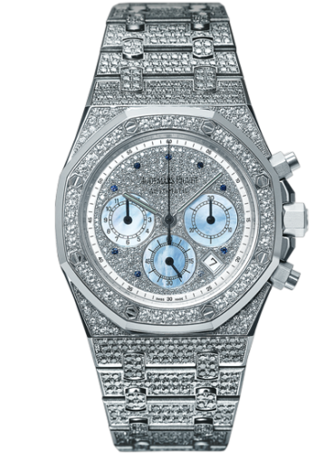 Royal Oak 25978 Chronograph White Gold / Diamond / Silver