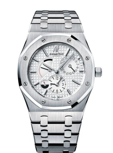 Royal Oak Dual Time Stainless Steel / Silver