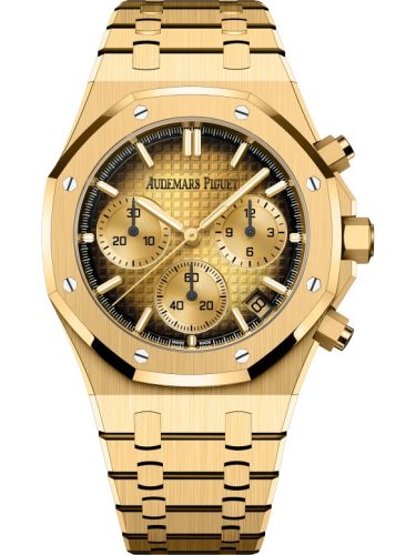 Royal Oak Chronograph 41 Yellow Gold / Smoked Champagne