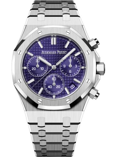 Royal Oak Chronograph 41 White Gold / Purple / Domaine de Murtoli Special Edition