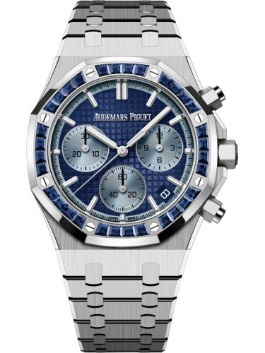 Royal Oak Chronograph 41 White Gold - Sapphire / Blue / Japan