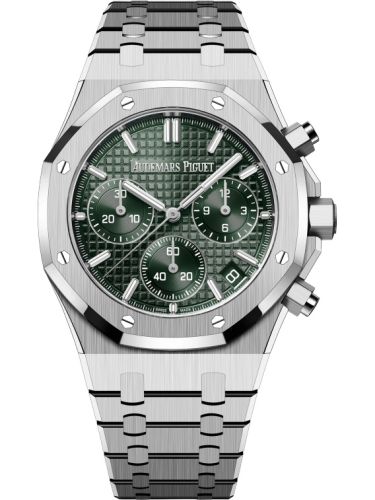 Royal Oak Chronograph 41 Stainless Steel / Green