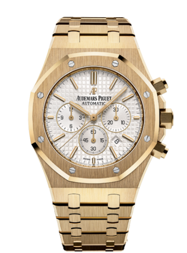 Royal Oak Chronograph 41 Yellow Gold / Silver