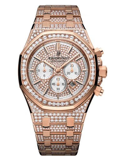 Royal Oak Chronograph 41 Pink Gold / Haute Joaillerie