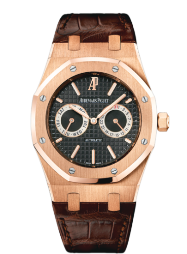 Royal Oak 262330 Day & Date Pink Gold / Strap