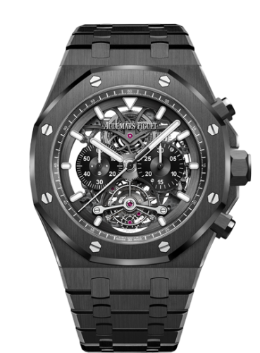 Royal Oak 26343 Tourbillon Chronograph Openworked Ceramic