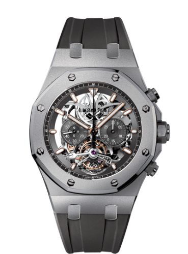 Royal Oak 26347 Tourbillon Chronograph Openworked Titanium